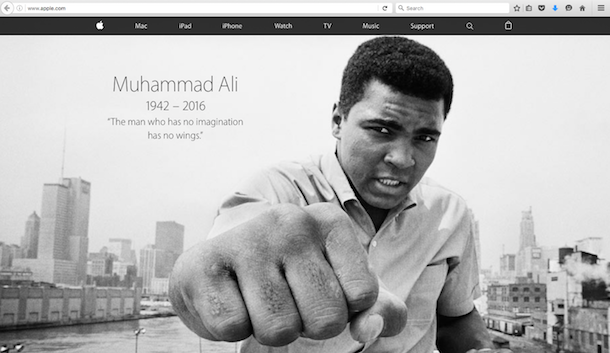 Apple Muhammed Ali