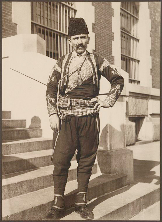 ABD'ye Osmanlı topraklarından gelen bir Türk göçmen. (1912)